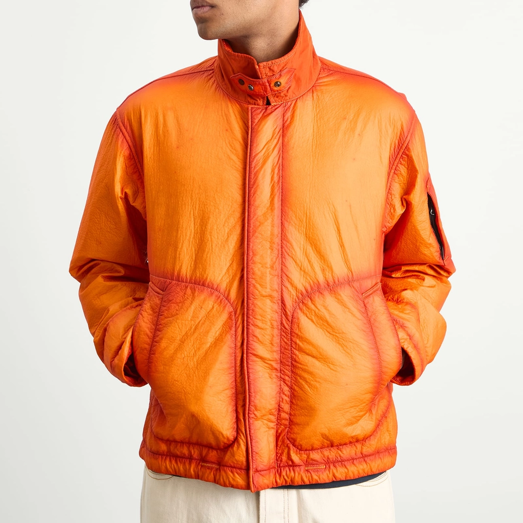 CP Company Men's Feltro Bi-Film Jacket Russet Orange